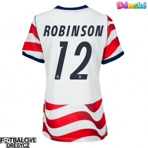 Spojené státy Miles Robinson #12 Dámské Domácí Dres MS 2026 Krátký Rukáv